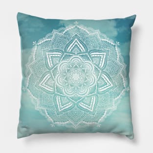 Mandala sky Pillow