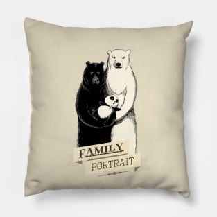 Family Portrait Pillow