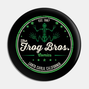 Frog Bros Comics Pin