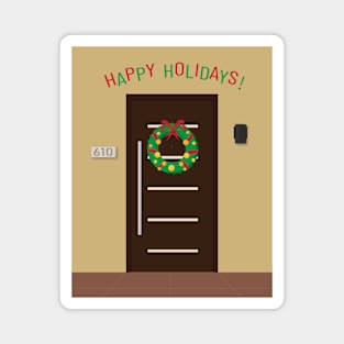 Happy Holidays! ft Lucy's Apartment door | The Rookie Magnet