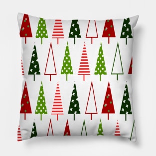 Christmas trees pattern Pillow