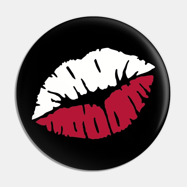 Poland flag kiss Pin by Designzz