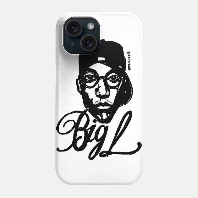 Big L RIP Phone Case by sketchnkustom