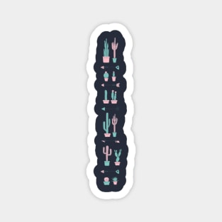 Boho Cactus Collection Magnet