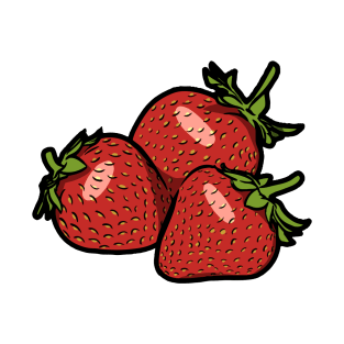 Strawberry Graphic Tee | Strawberry Lover T-shirt | Strawberry Lover Gift | Food Art Graphic Tee | Fruit T-shirt | Funny Graphic Tee T-shirt Gift T-Shirt