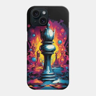 Psychedelic Chess King Phone Case