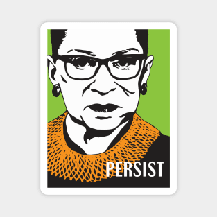 Ruth Bader Ginsburg Persist Magnet