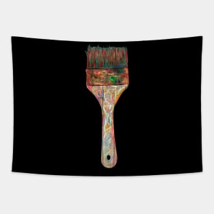 Paintbrush Up Tapestry