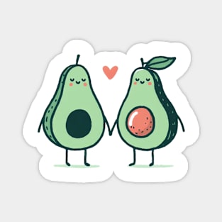 Avocado love Magnet