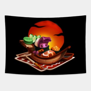 Sailing Sushi Tapestry