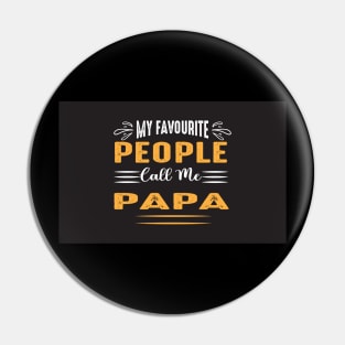 papa t shirt design Pin