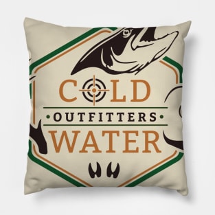 Cold Water Logo Full Color Pillow