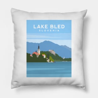 Lake Bled, Slovenia Pillow