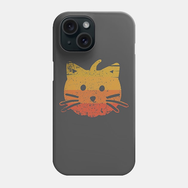 Cute Cat Lover Vintage Style Halloween Pumpkin Costume Idea Phone Case by PugSwagClothing