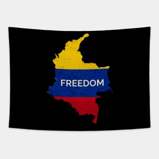 Freedom day colombia Tapestry