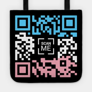 Trans QR Code Tote