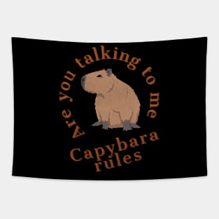 Capybara - are talking to me Tapestry