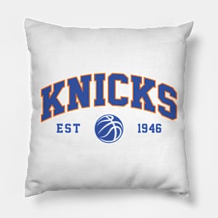 Knicks Basketball Pillow