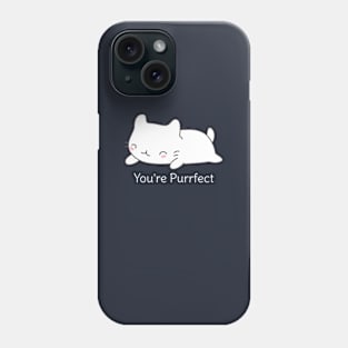 Funny Kawaii Cat Pun T-Shirt Phone Case