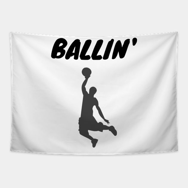 Ballin' Tapestry by Simple D.