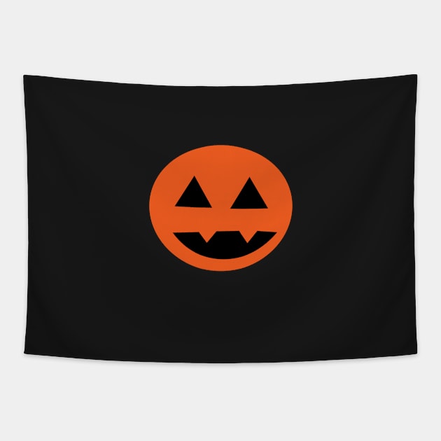 jack-o'-lantern Tapestry by bruxamagica