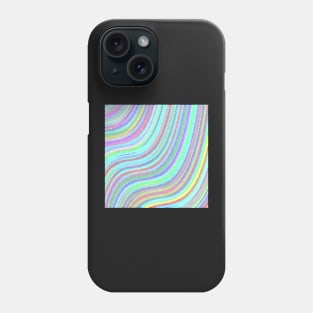 Colorful Swirl Graphic Print Happy Inspirational Design Home Decor, Vacation Beach Wear & Gifts Phone Case