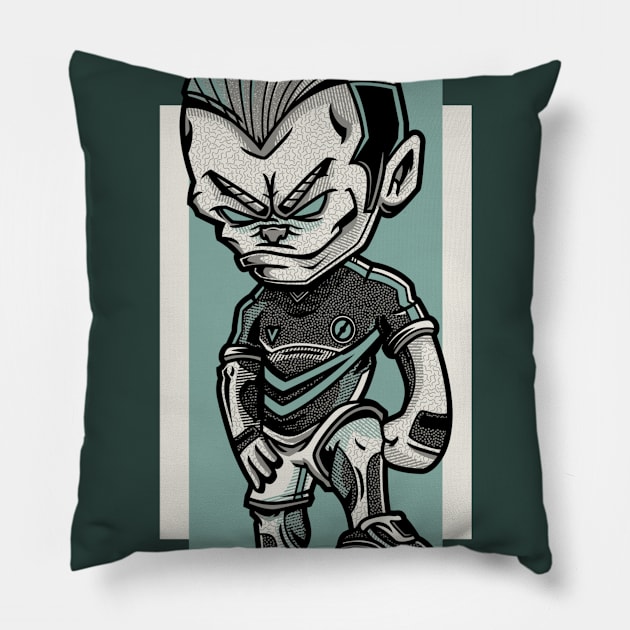 Football Player Pillow by Sabahmd