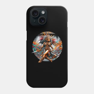 Warrior Chic | Mesoamerican Design Phone Case