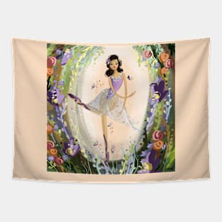 Flora Dancer Tapestry