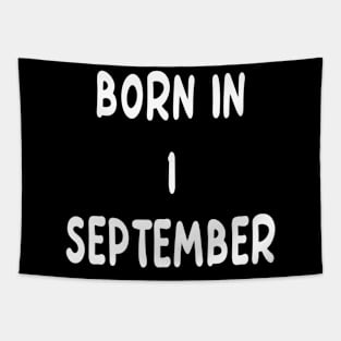 Born In 1 September Tapestry