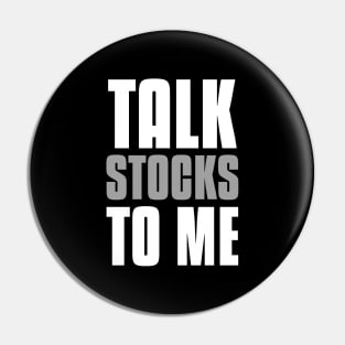 Talk Stocks To Me Investing Pin