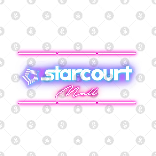 Starcourt Mall by clownshop