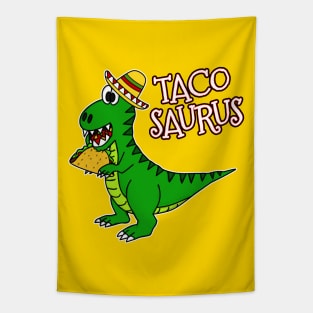 Cinco De Mayo Dinosaur Tacosaurus Taco Lover Tapestry