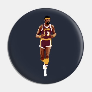 Wilt Chamberlain Pixel Pin