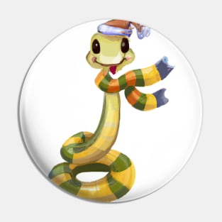 Cute Snake Drawing Pin