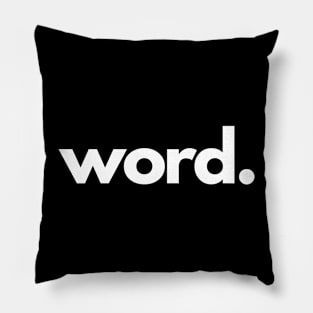 Word Pillow