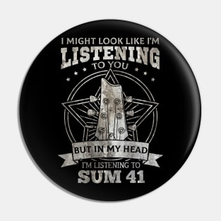 Sum 41 Music Quotes Pin