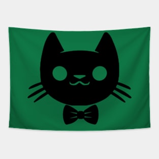 Kitty Bow Tie Tapestry