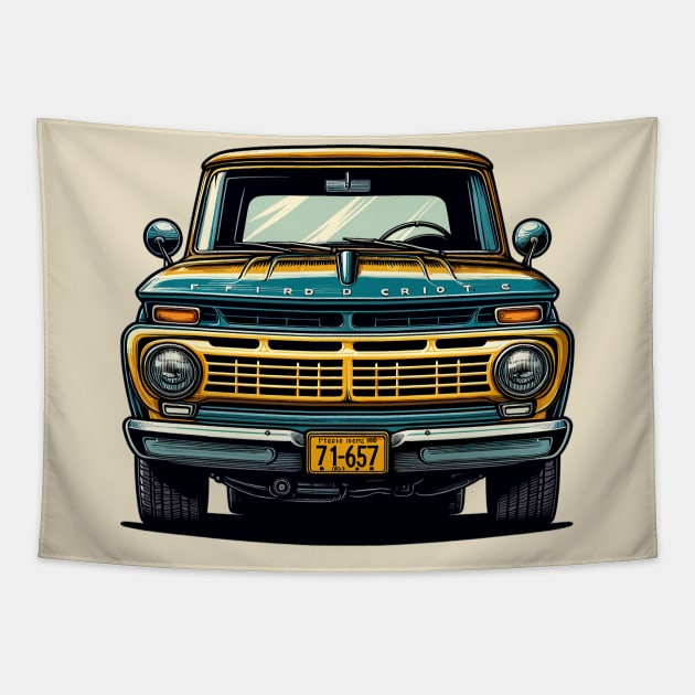 Ford F100 Tapestry by Vehicles-Art