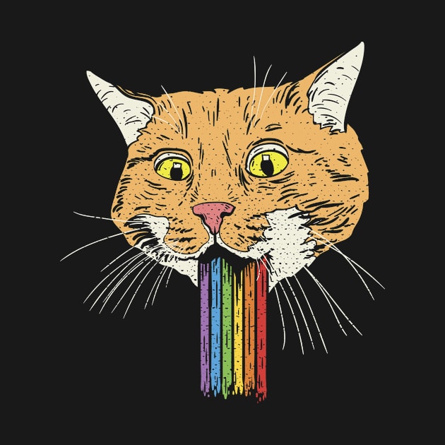 Rainbow Puke by leynard99