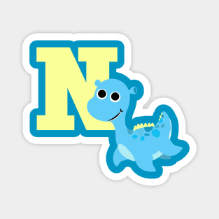 N is for Nessie Magnet