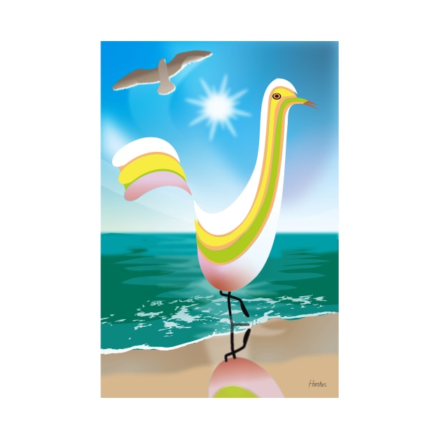 Summer Shore Bird by charker
