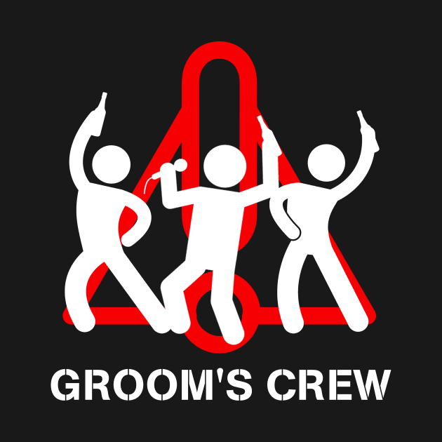 Groom's Crew Groom Groomsmen Bachelor Party Gift For Him men by truong-artist-C