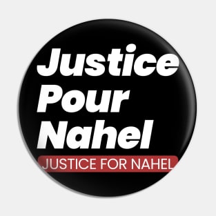 Justice for nahel 27  .AL Pin