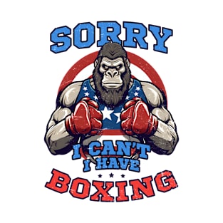 Boxing Shirt | Sorry Have Boxing T-Shirt