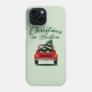 Christmas in Boston - Bettah Watch Out  - Mass Hole Phone Case