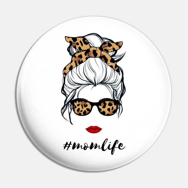 Mom Life Messy Bun Sunglasses #momlife Gift for Mothers Day Pin by springins