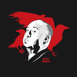 Alfred Hitchcock vector design T-Shirt