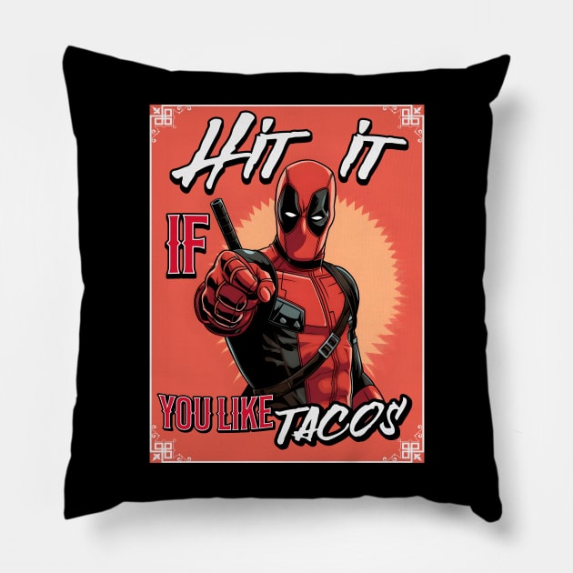 Hit it if you like Tacos Pillow by SkullTroops