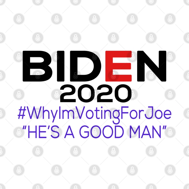 Why I'm Voting For Joe Biden 2020 by Redmart
